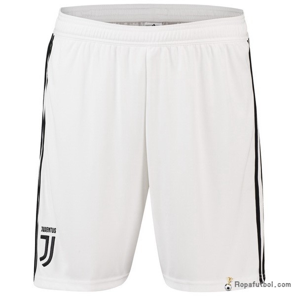 Pantalones Juventus Replica Primera Ropa 2018/19 Blanco